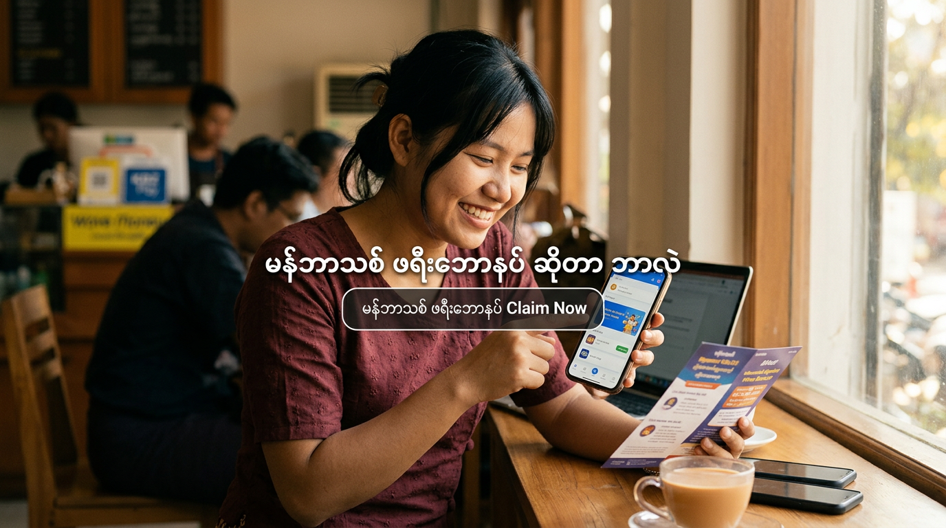 ဘောနပ်ရယူရန် အဆင့်ဆင့် လမ်းညွှန်
