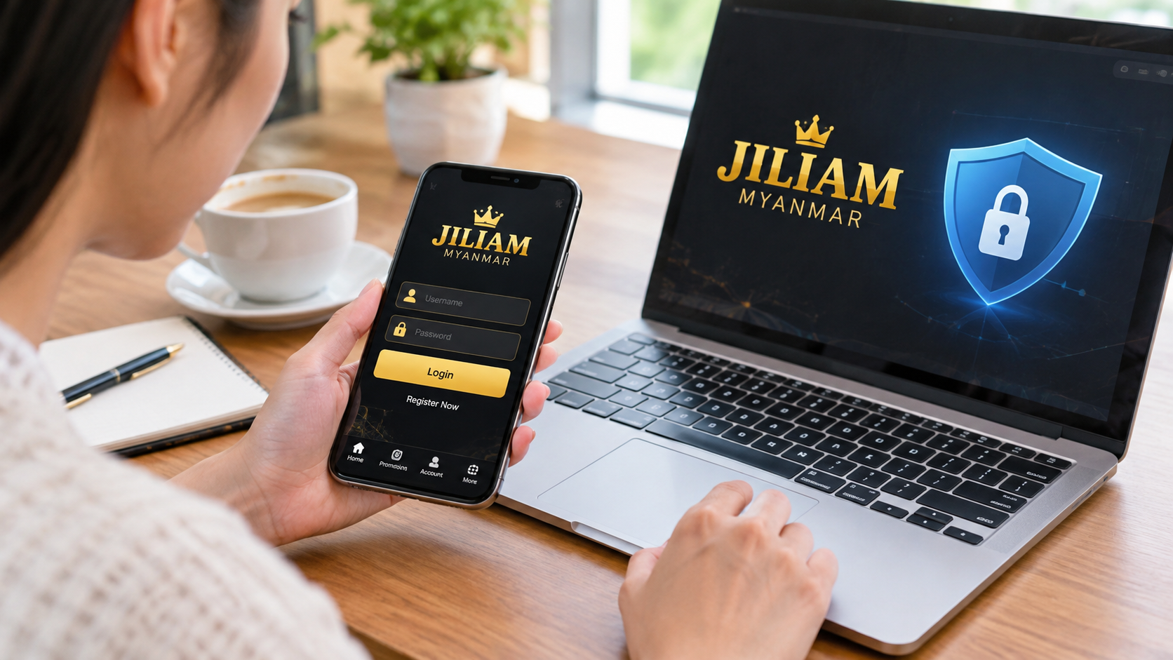 jiliam myanmar: အကောင့်နှင့် ဘောနပ်စ်လမ်းညွှန်