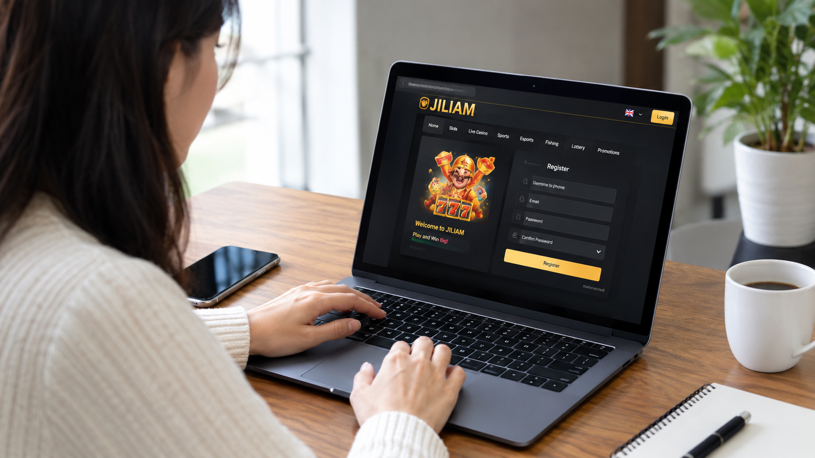 jiliam အကောင့်ဖွင့်နည်း အဆင့်ဆင့် လမ်းညွှန်