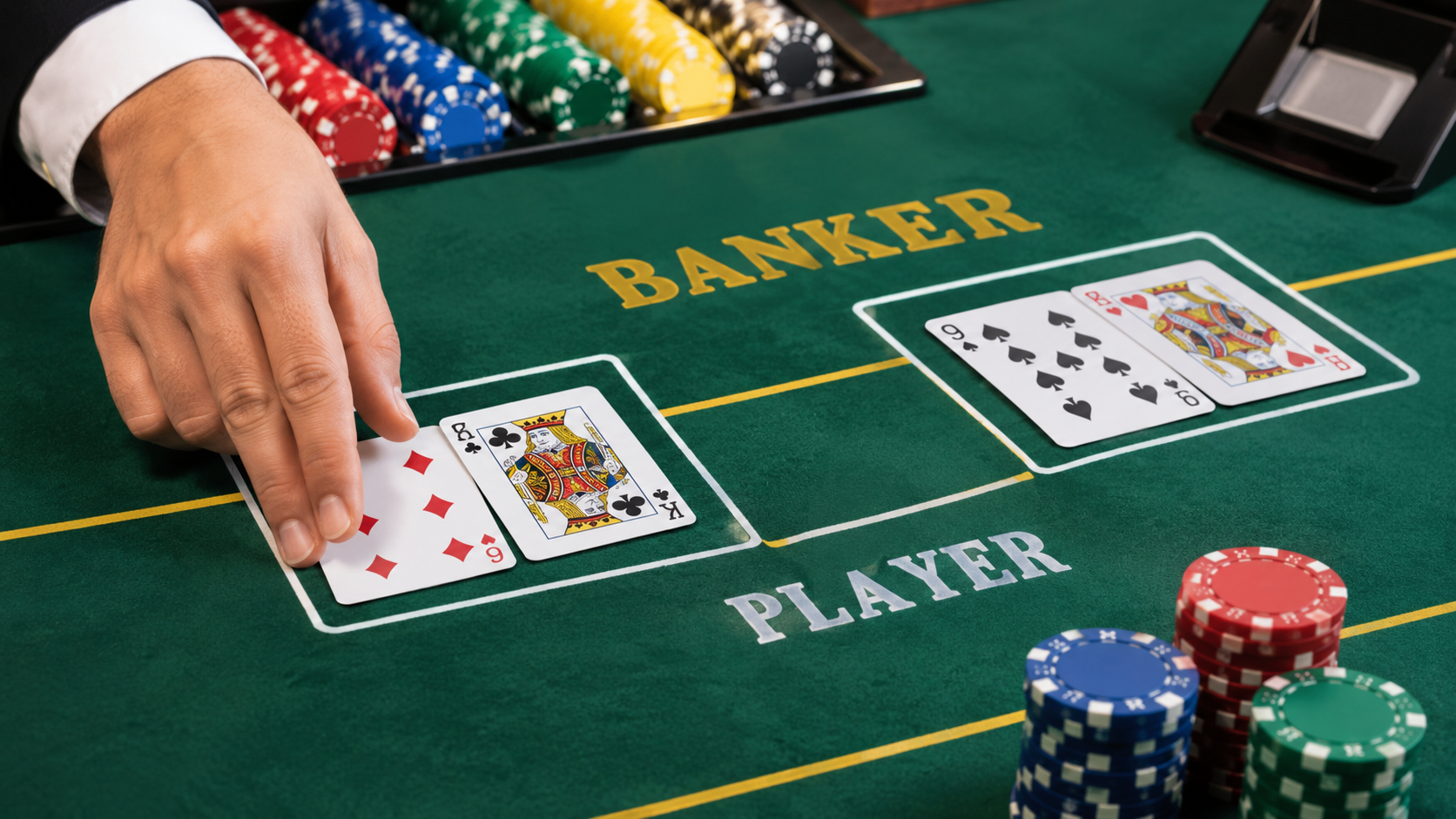 SA Baccarat ကစားပွဲတစ်ပွဲ၏ အဆင့်ဆင့်